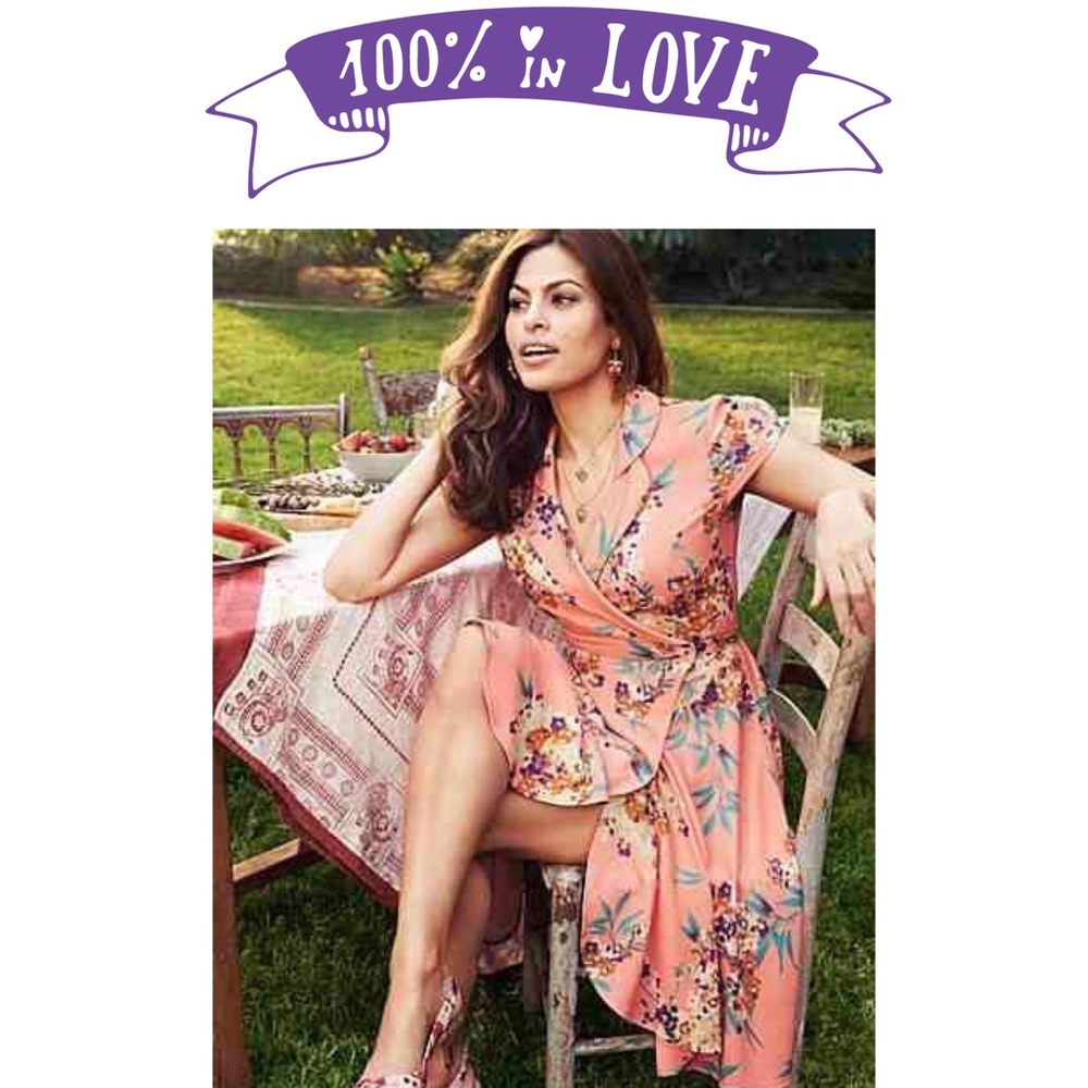 Bright Pink Floral Dress